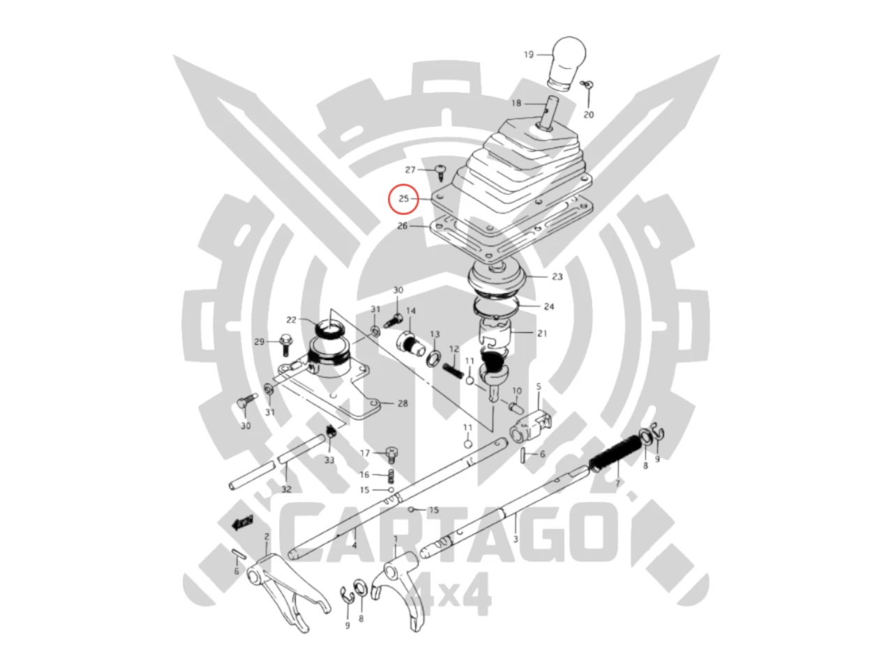 Guardapolvo reductora ORIGINAL Vitara - imagen 3