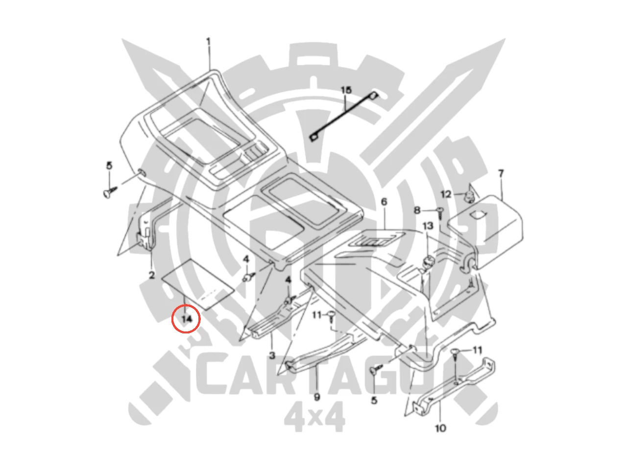 Pegatina información reductora ORIGINAL Vitara - imagen 2