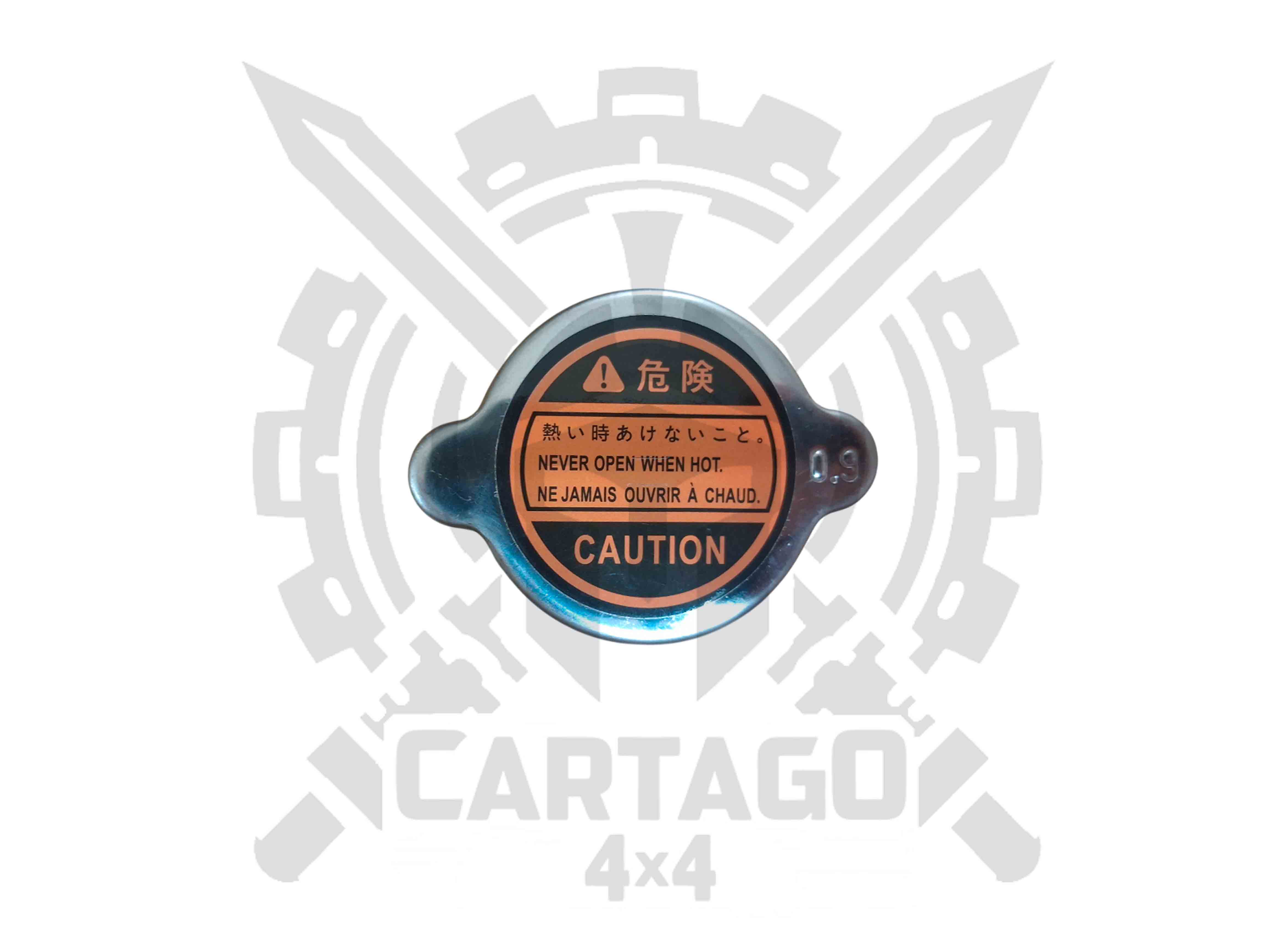 Tapón radiador 38mm 0,9bar