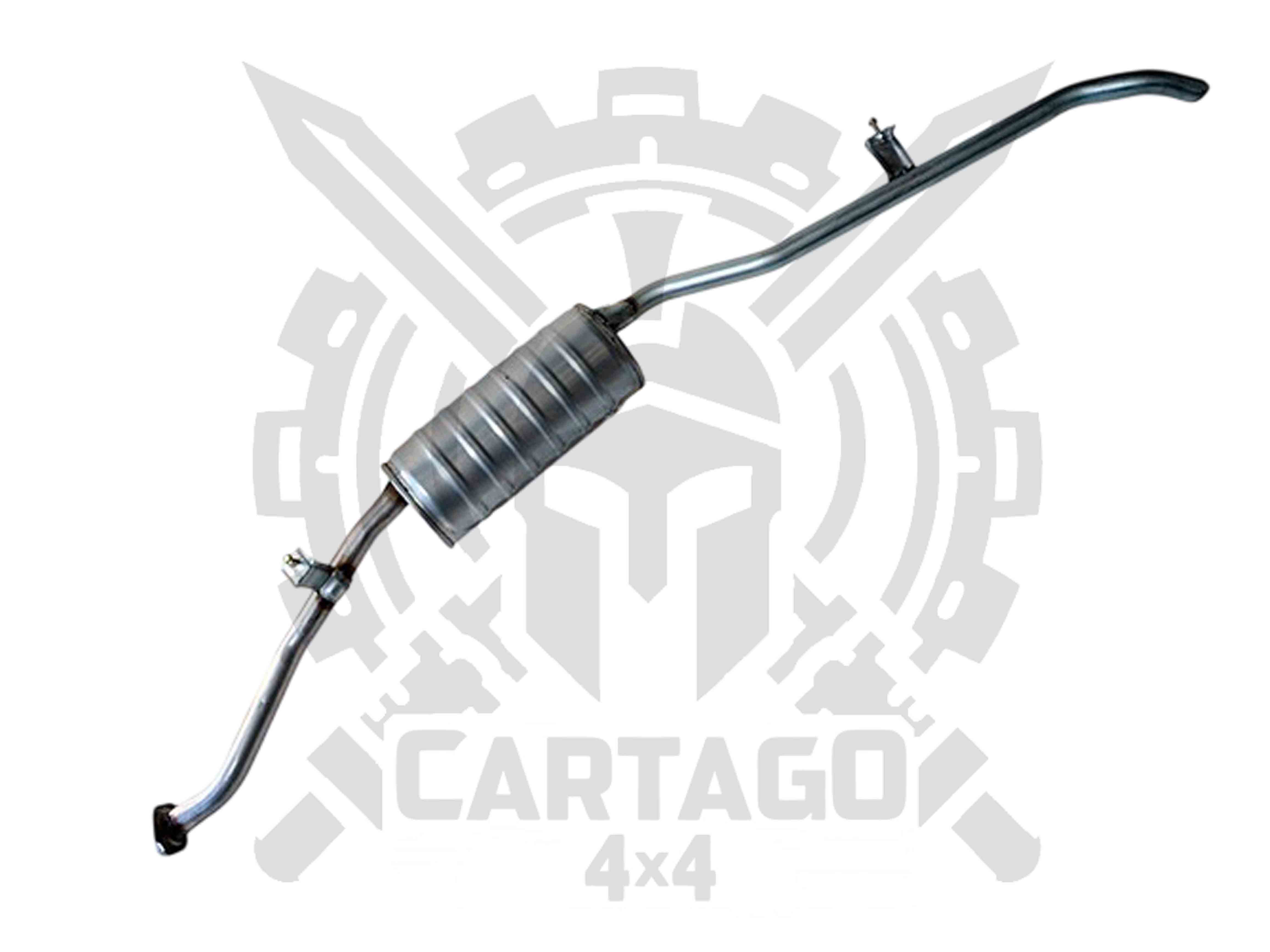 Tubo escape tramo trasero Sj413 Long Body Carburación