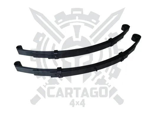 Ballestas traseras Suzuki Samurai +7,5cm RAPTOR