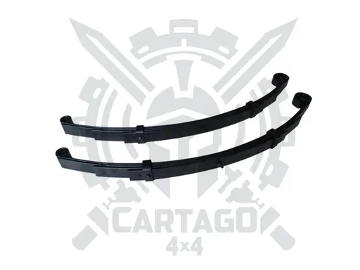 Ballestas traseras suzuki samurai reforzadas +7,5cm RAPTOR