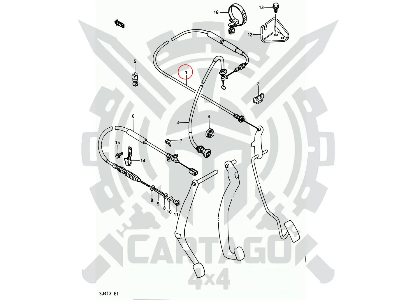 Cable acelerador - imagen 4