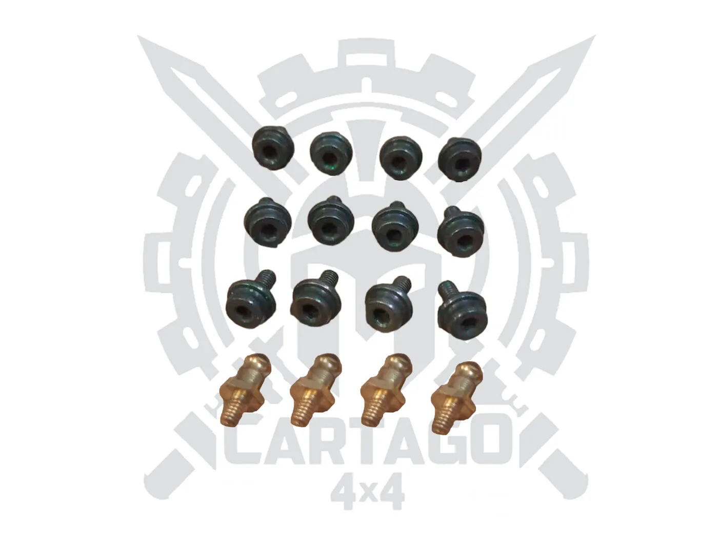 Corchetes techo lona (16 pcs) - imagen 1