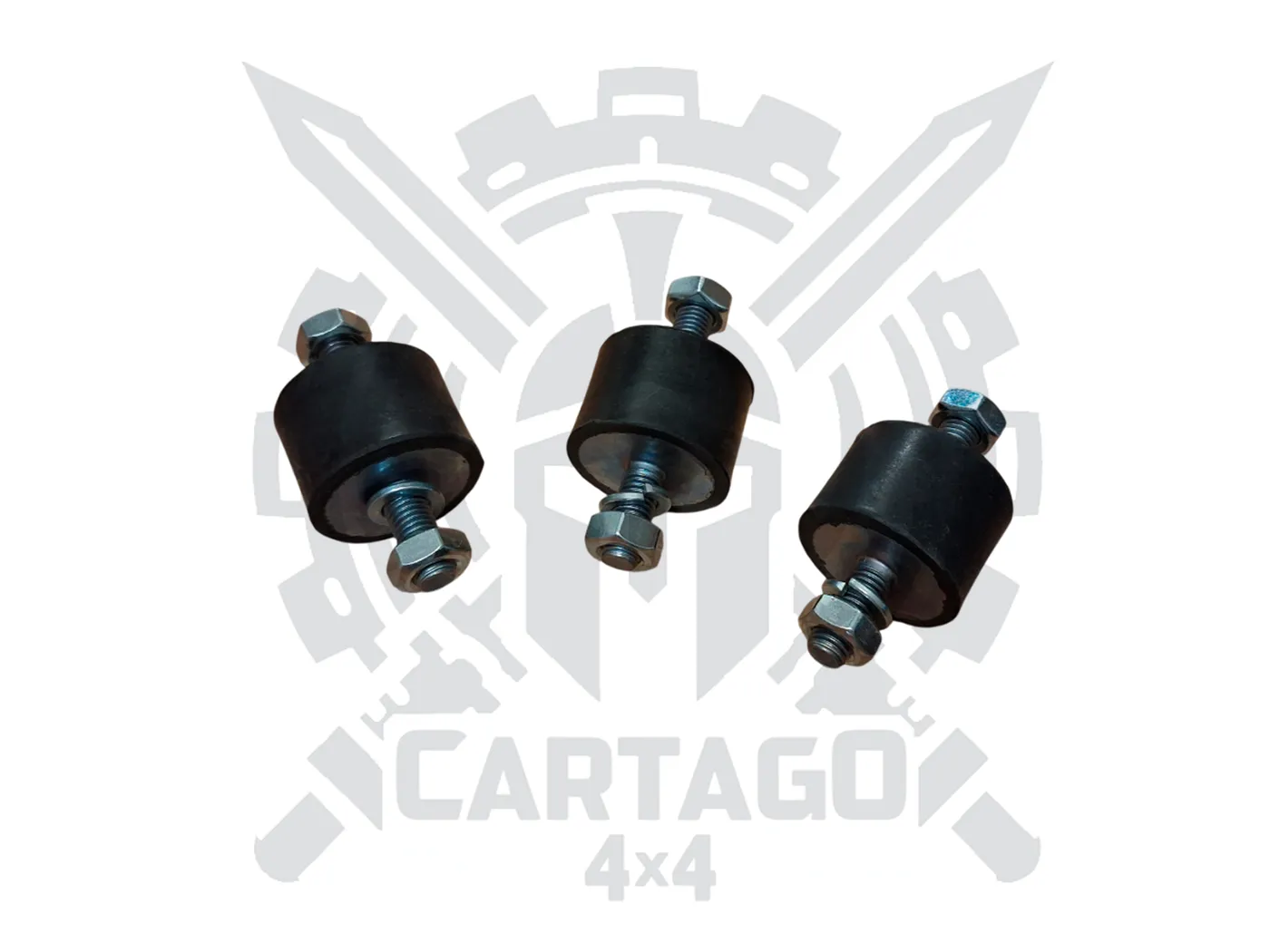 Kit 3 silentblock reductora reforzados - imagen 1