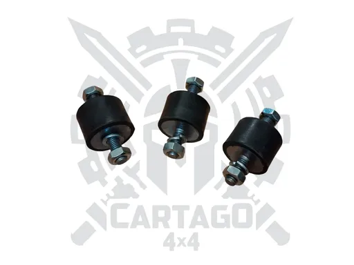 Kit 3 silentblock reductora reforzados