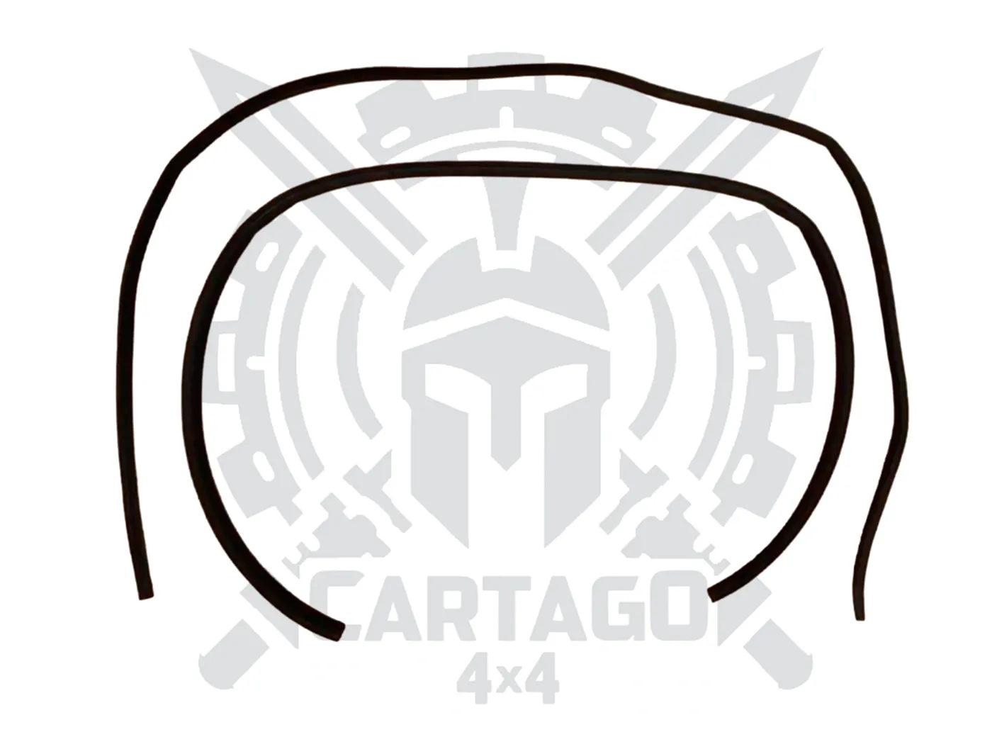 Kit goma y junquillo hard top - arco central - imagen 1