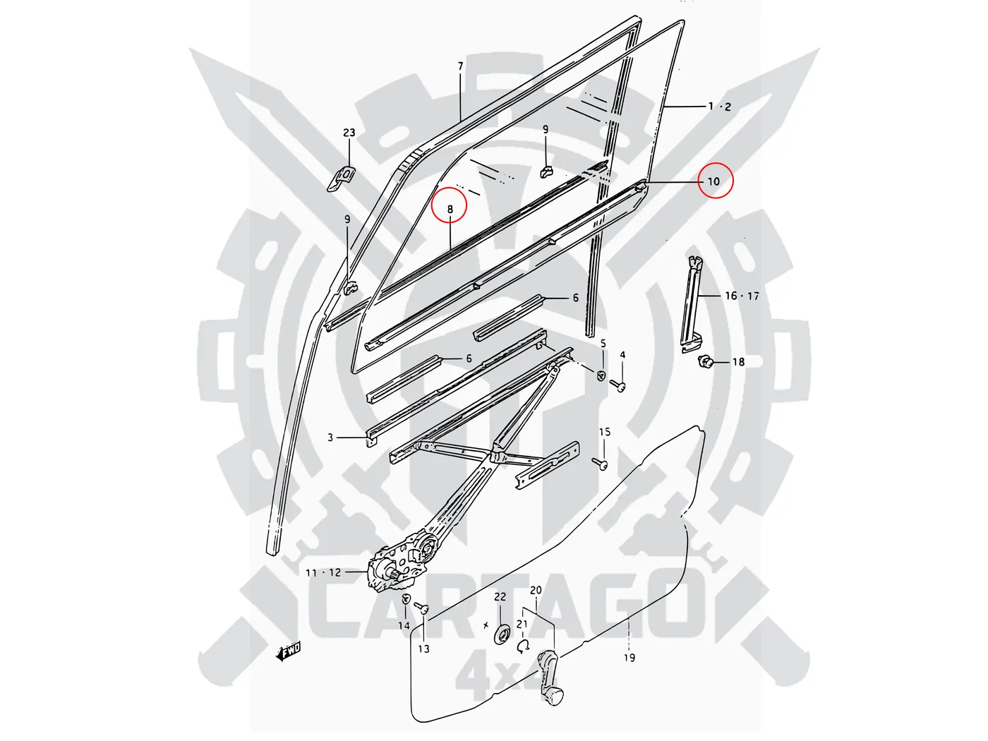 Lamelunas (2 pcs LH o RH) - imagen 3