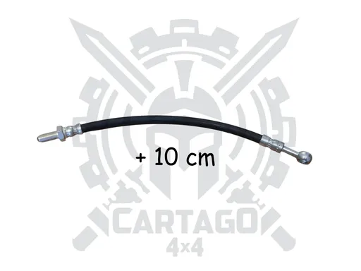 Latiguillo freno delantero +10 cm chasis - pinza Tipo 1