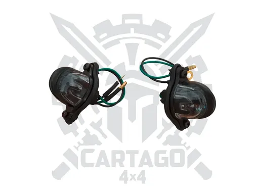 Luces matrícula (2 pcs)