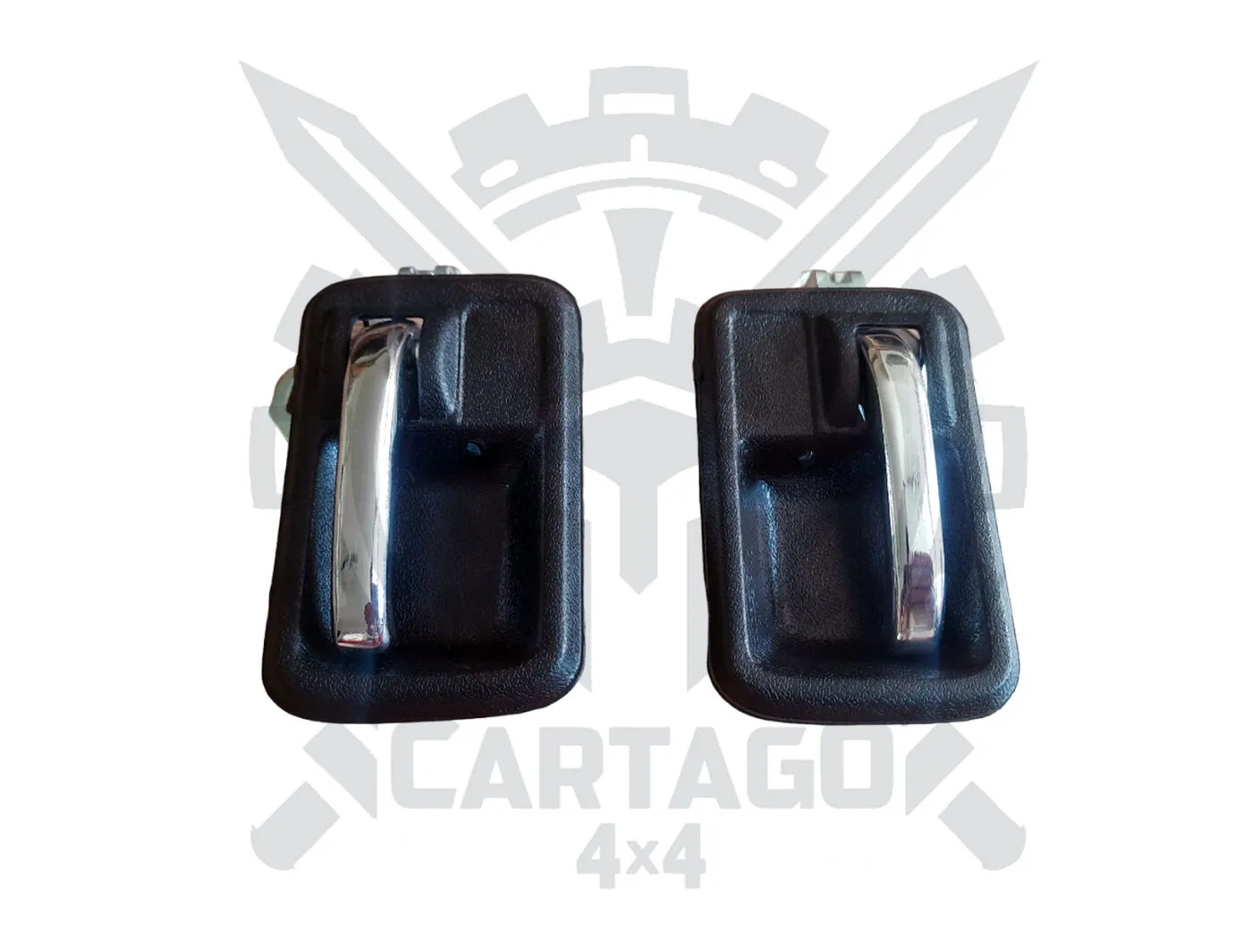 Tirador apertura puerta metal cromo LH y RH - imagen 1