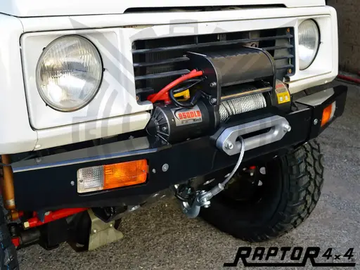 Paragolpes delantero con base para winch Suzuki Samurai