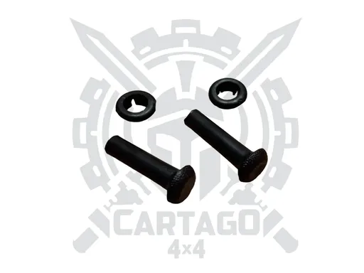 Pestillos puertas con aro (2 pcs)
