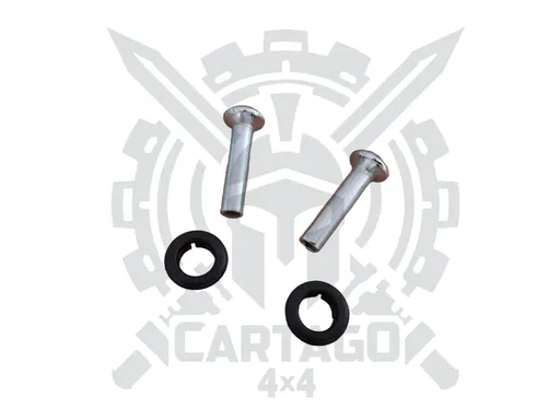 Pestillos puertas cromado (2 pcs)