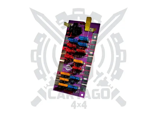 Placa porta fusibles Sj413 PRO Morada