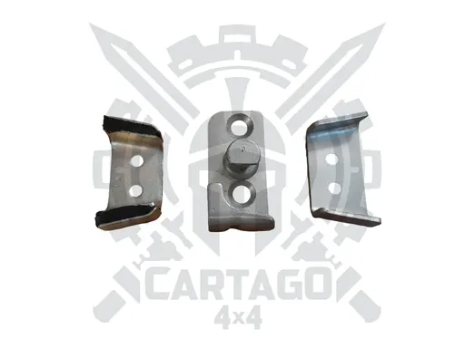Resbalón cerradura portón trasero (3 pcs)