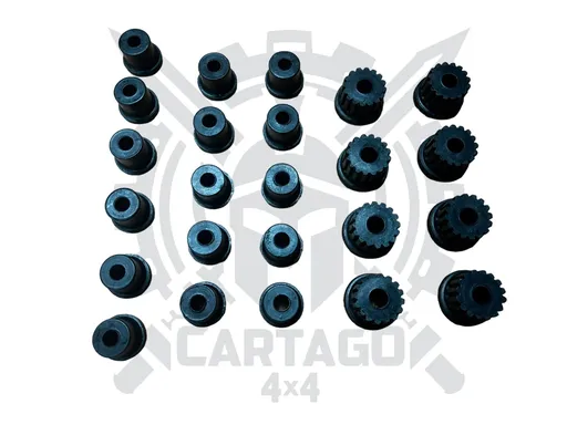Silentblock suspensión ballestas y gemelas