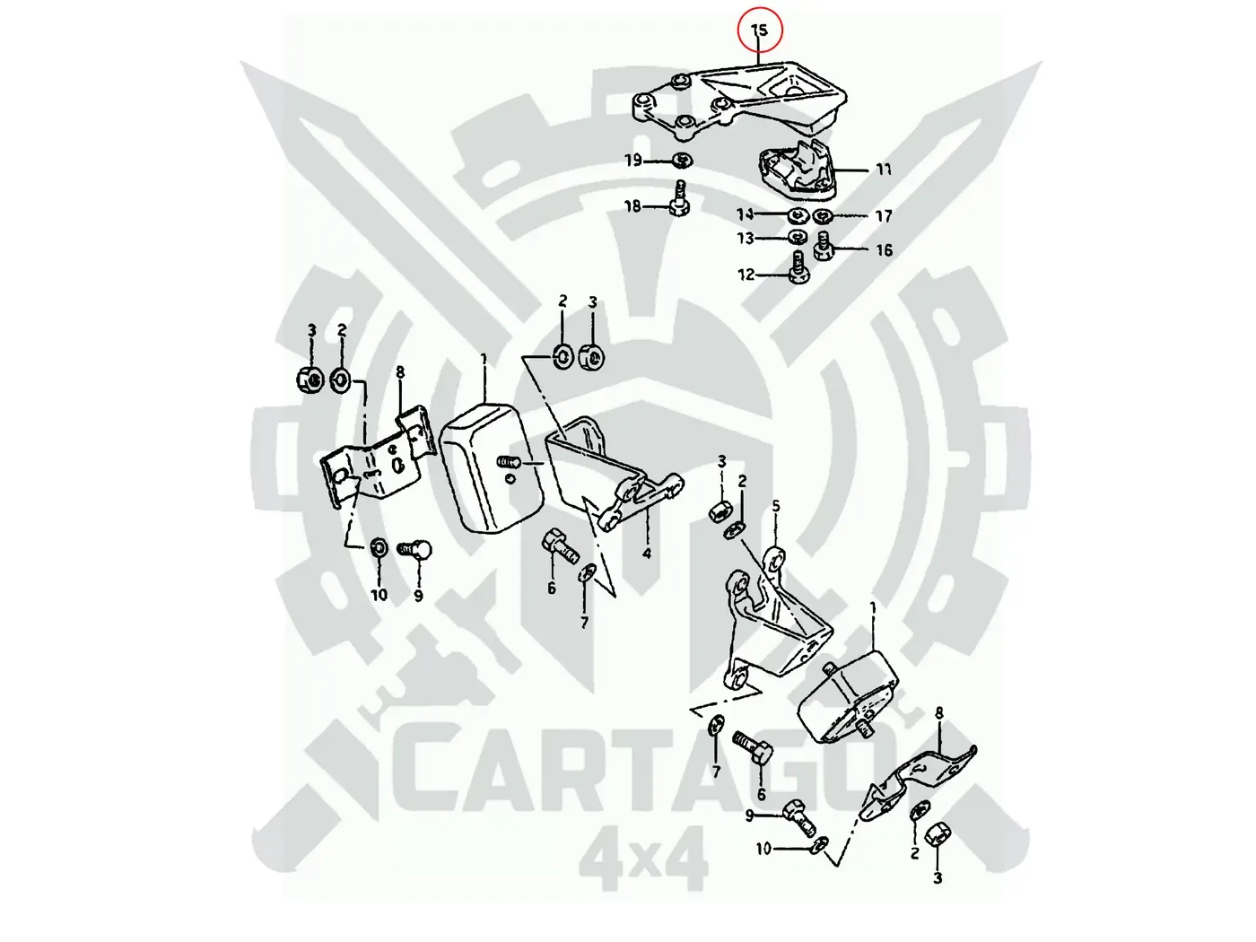 Soporte caja cambios - imagen 4