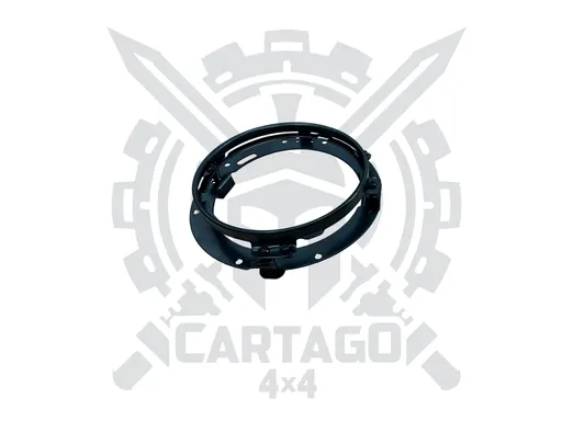 Soporte faro regulable LH o RH (NEGRO)