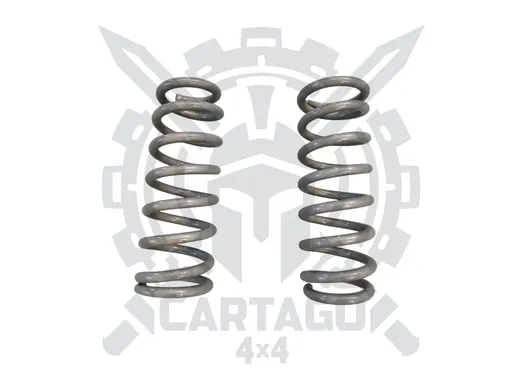 Muelles de suspensión delanteros +7cm